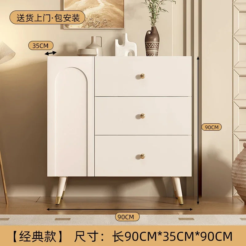 Storage Simple Handles For Cabinets Minimalist Drawers Modern Trendy Display Cabinet Space Saving Woonkamer Kasten Furniture