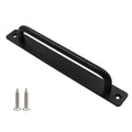 Sliding Door Handle Aluminum Alloy Pull Push Door Handle For Gate Toilet Door Punch-free Pulls Furniture Hardware
