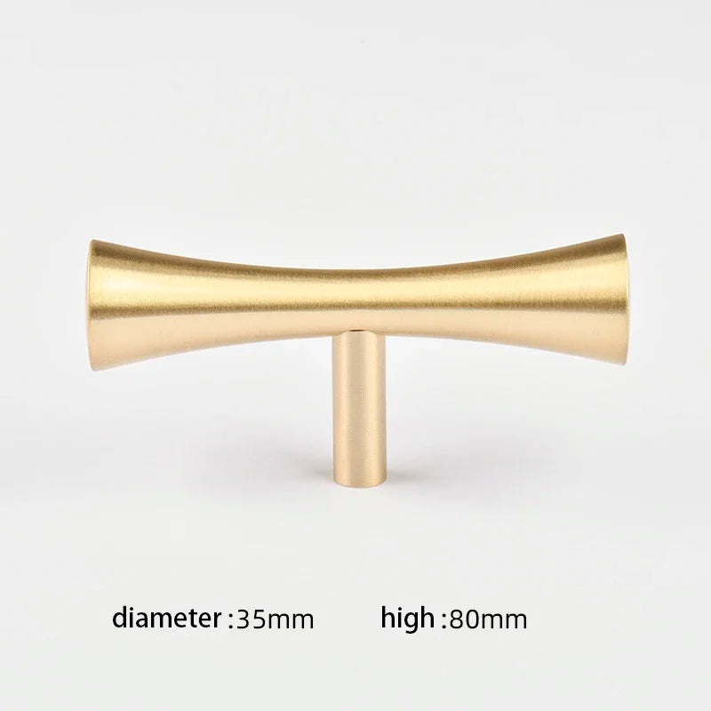 Round Brass Dresser Knobs Drawer Handle Cabinet Door Handle Antique Antique Kitchen furniture Hardware Knob Kitchen  Handles