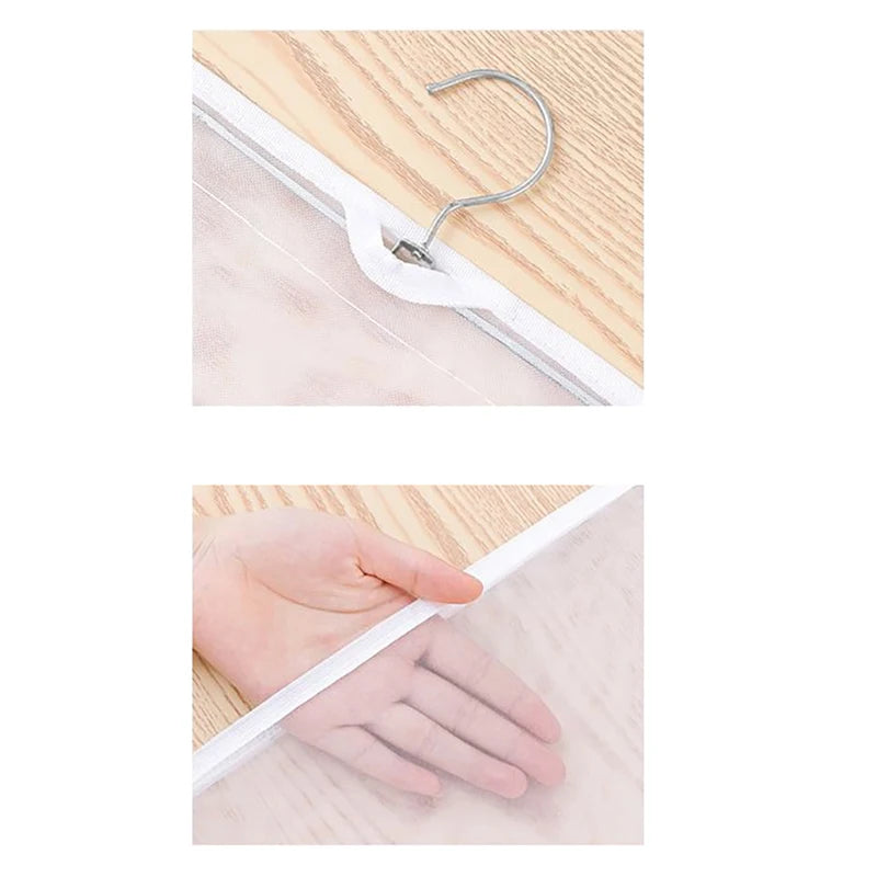 Hanging Handbag Organizer Wardrobe Closet Transparent Storage Bag Door Wall Clear Sundry Shoe Bag Hanger Pouch Accessories Stuff