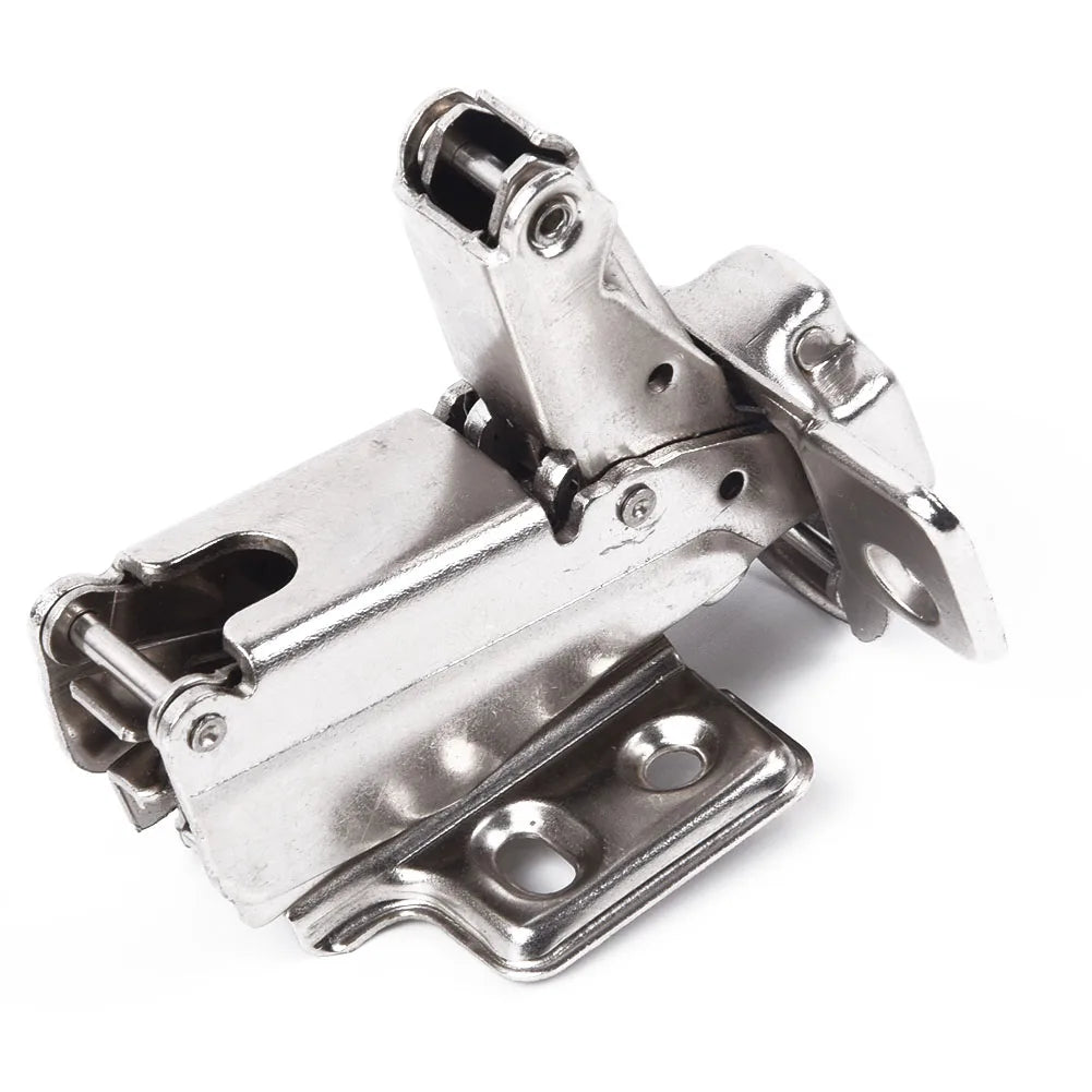 1PC Hinge Stainless Steel Door Hydraulic Cabinet Door Hinges Damper Buffer Soft Close For Cupboard Furniture Hardware