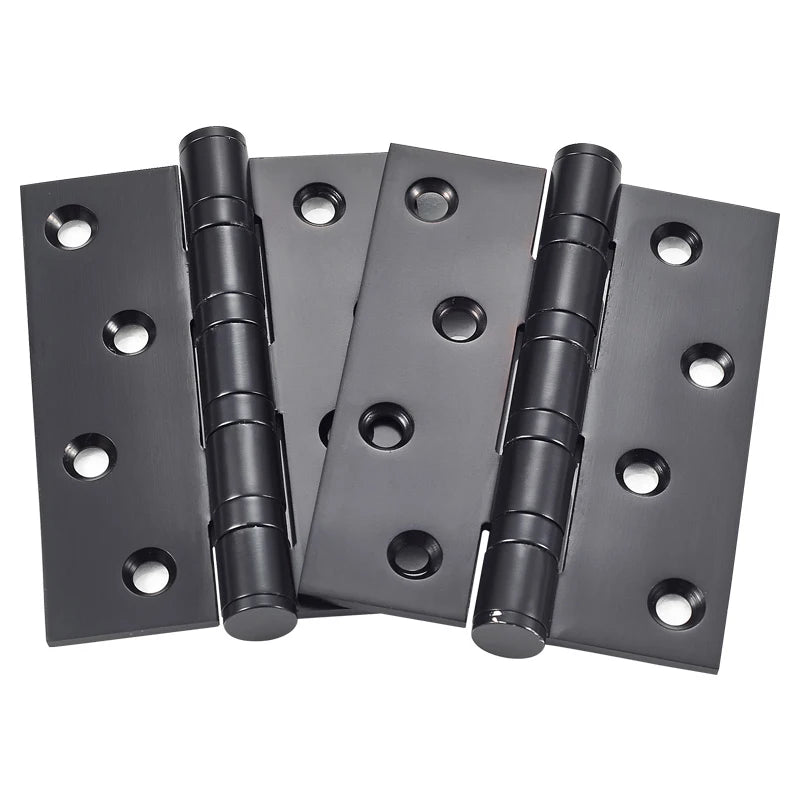 stainless steel Mute Hinge Room Door 4 Inch Bearings Hinges 3mm Thick Heavy Doors Strong Load Bearing Gemel Furniture Hardware