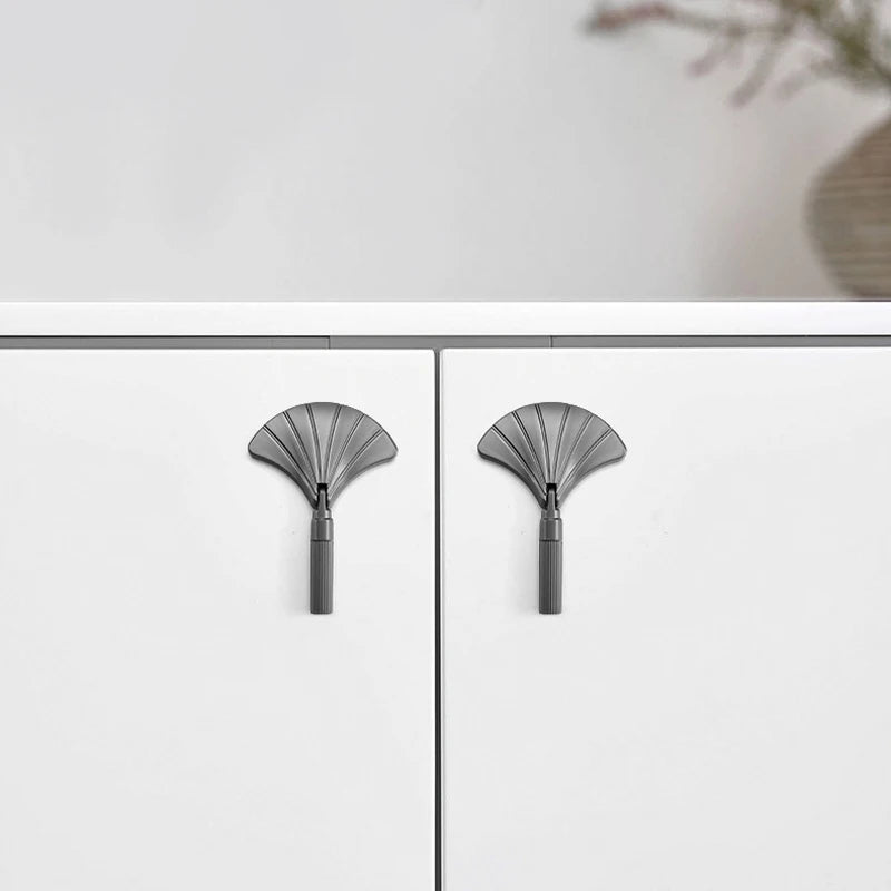 Modern High-end Cabinet Door Handle Cabinet, Kitchen Cabinet, Personalized Light Luxury Fan-shaped Wardrobe, Drawer Handle Knobs