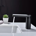 Bathroom LED Digital Basin Faucet Black Water Power Basin Mixer Brass Chrome Plated Temperate Display Faucets Smart Water Taps