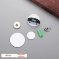 New No-Drill Magnetic Door Stopper - Silicone Anti-Collision Buffer for Glass & Bedroom Doors, Windproof Floor Mount