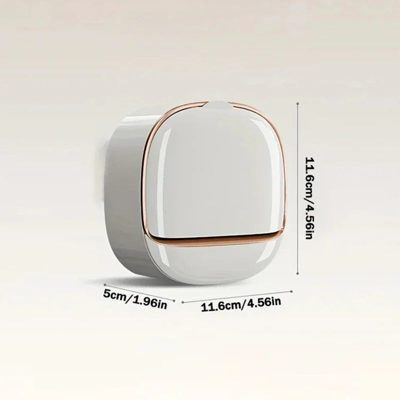Bathroom Drain Soap Box Wall Mounted ABS Soap Box with Lid Waterproof Soap Dish Dishes Storage Box Travel Organizer Case Storage