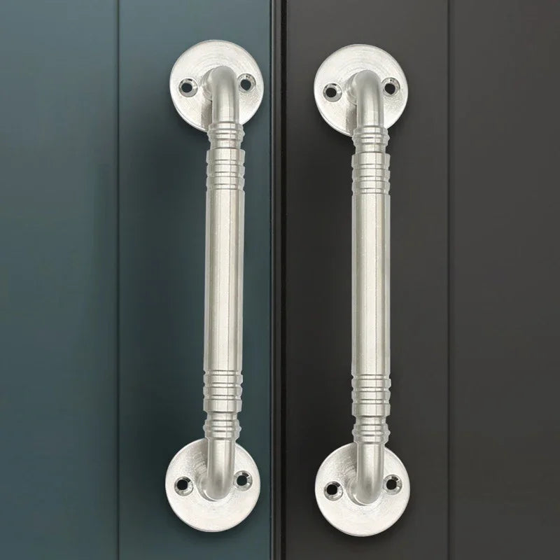 Stainless Steel Door Handles for Interior Doors Bedroom Kitchen Door Pulls Fire-proof Door Handle Cabinet Handle Hardware