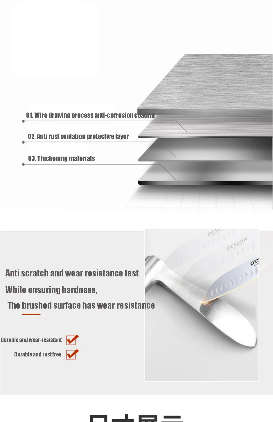 Solid Handle For Anti-theft Door Durable Non Rusting  Thickened Material Household Door Room Bedroom Universal Handle