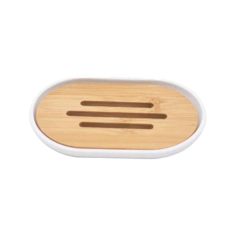 Bamboo Bathroom Accessories Toilet Brush Toothbrush Holder Gargle Cup Soap Holder Lotion Dispenser Bathroom Essential Accessory