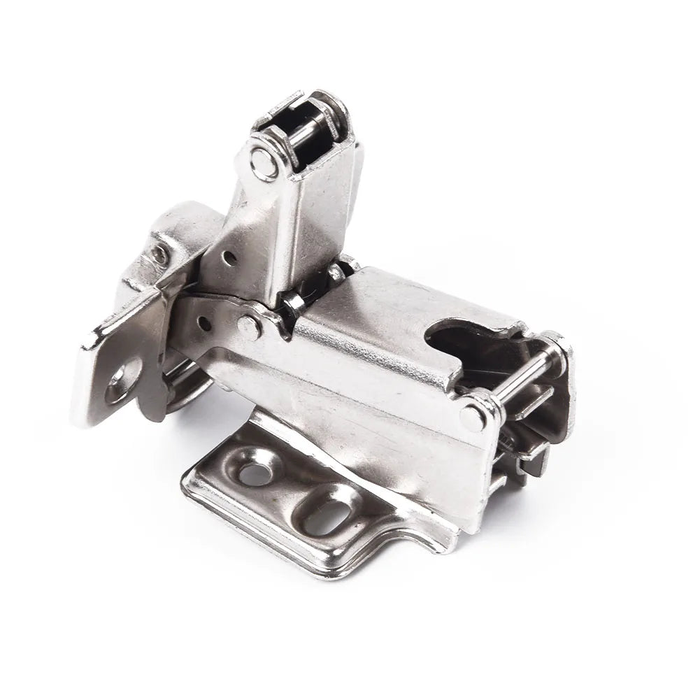 1PC Hinge Stainless Steel Door Hydraulic Cabinet Door Hinges Damper Buffer Soft Close For Cupboard Furniture Hardware