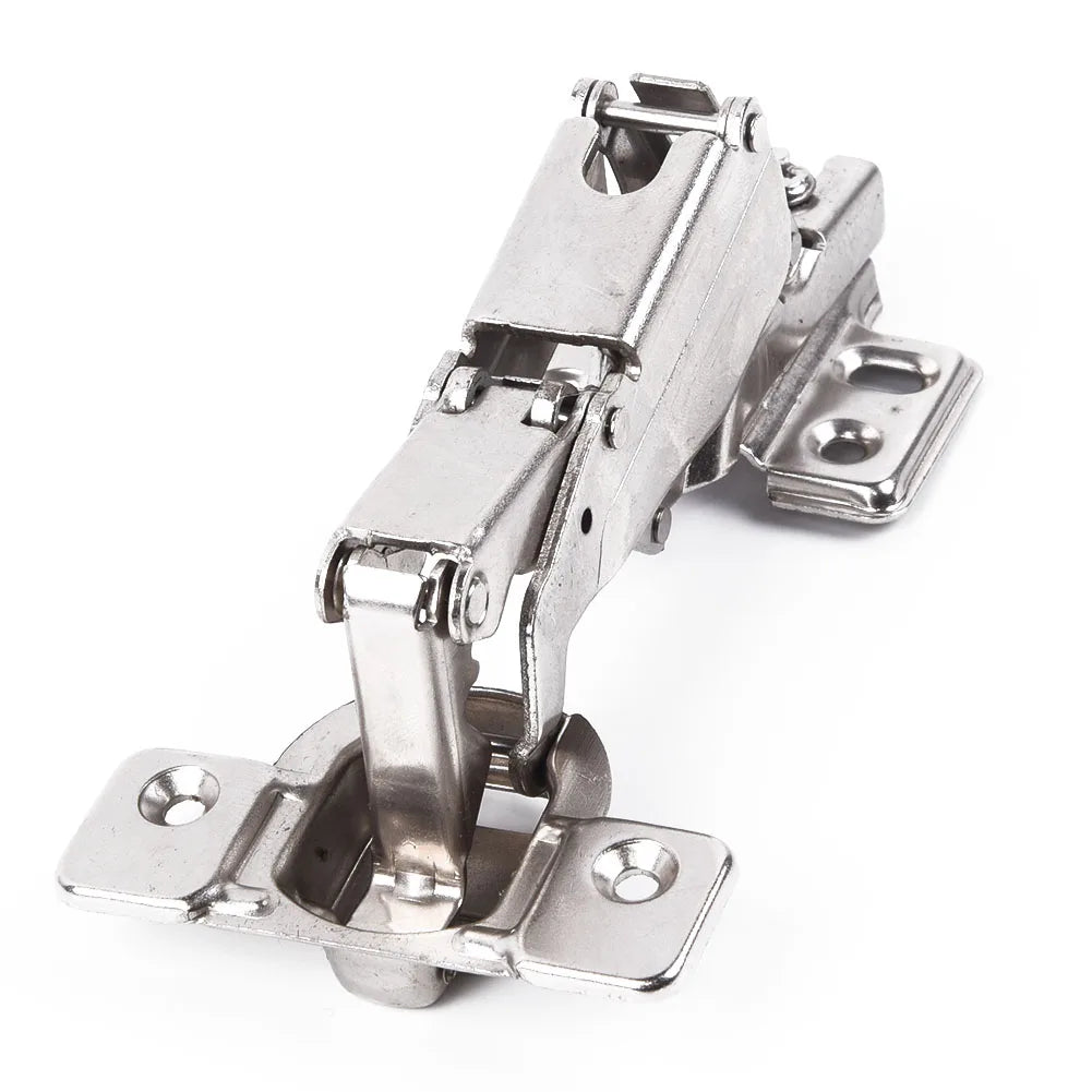 1PC Hinge Stainless Steel Door Hydraulic Cabinet Door Hinges Damper Buffer Soft Close For Cupboard Furniture Hardware