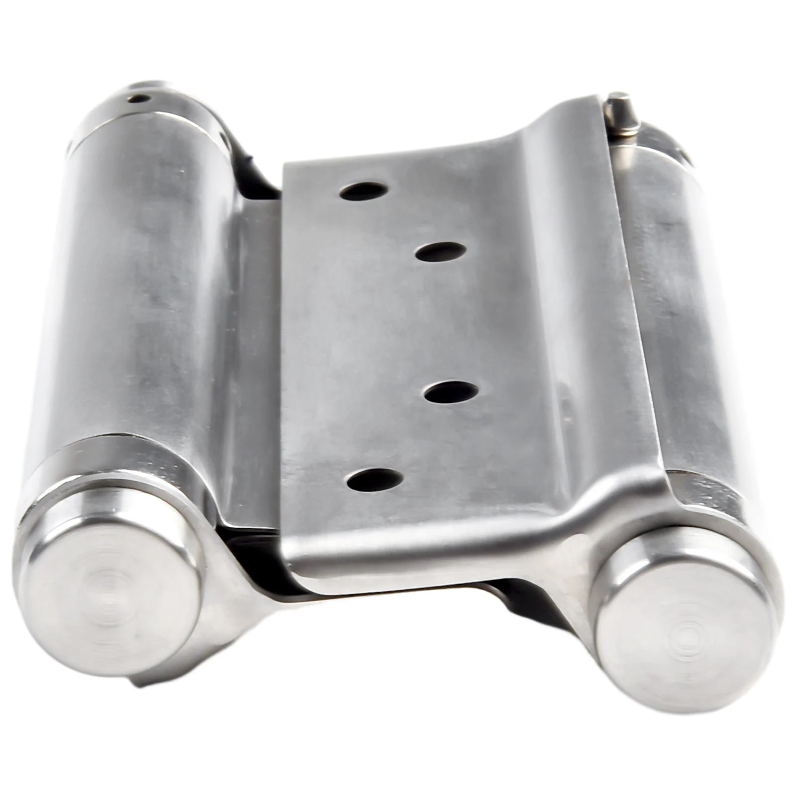 Double Spring Hinge Two-Way Free Door Hinge Stainless Steel  Automatic Door Closing Garage Door Hinges Fence Dedicated Hardware