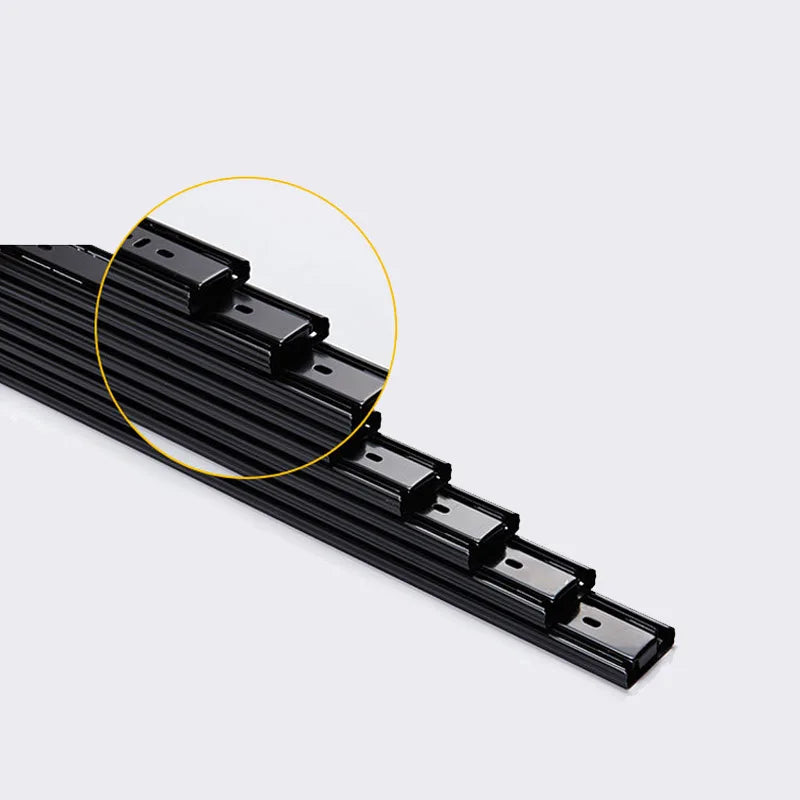 1 Pair Full Extension Drawer Slides 8 10 12 14 16 18 20 Inch 100 lb Load Capacity Side Mount Ball Bearing Rails Cabinet Dresser