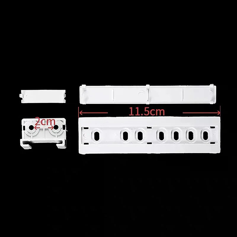 Refrigerator Door Sliding Guidance Rail Set Easy Slide Mounting Kit for Fridge Repair Parts Home Improvement