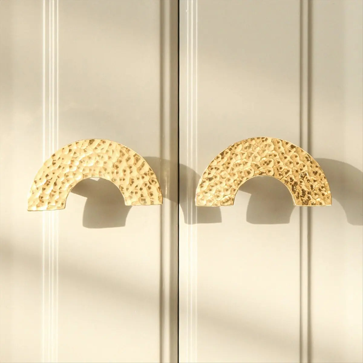 *ABDH Hand-hammered semi-circular cabinet door handles Table drawer handles Modern handles furniture hardware accessories B