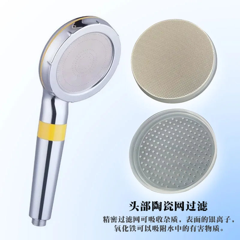 Bathroom Double Filter Shower Head, Toilet Shower Head, Removable Handheld Shower Head
