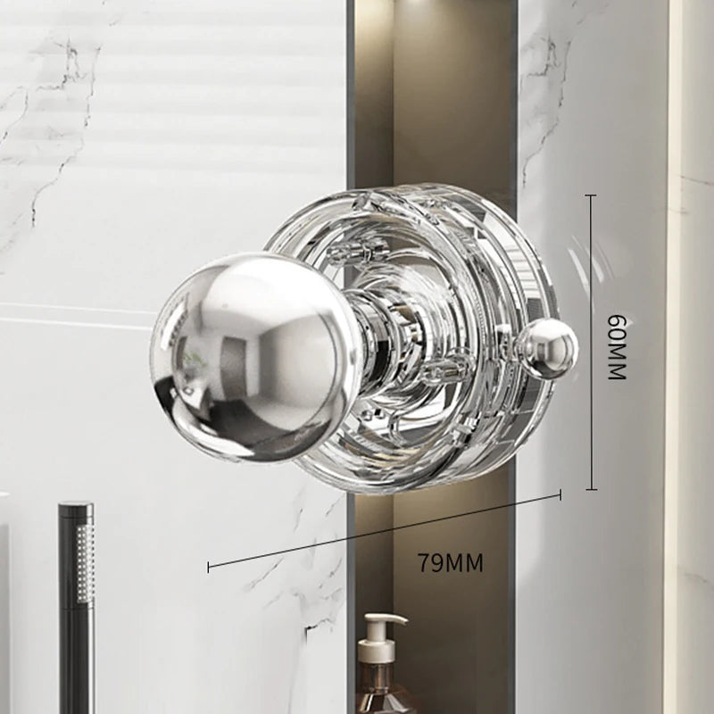 Suction Cup Door Handle Bathroom Bathroom Sliding Door Glass Door Refrigerator Cabinet Toilet Lid Suction Cup Handle