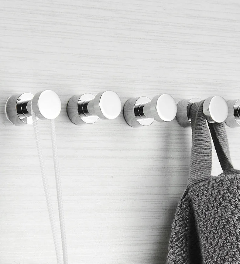 Bathroom Accessories Brass Robe Hook Wardrobe Coat Clothes Hanger Kitchen Household Small Decoration Towel Hanging Hook Key Rack