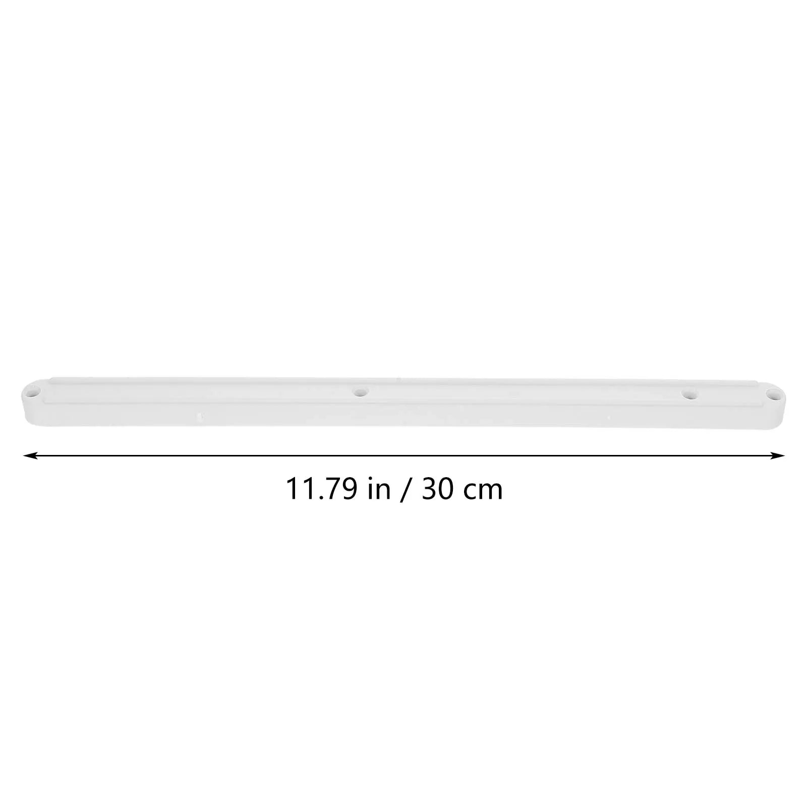2pcs Guide Rail Drawer Plastic Slide Wardrobe Runner Cabinet SSlidesrage Box Slide Rail Telescopic Track For Cupboard Locker