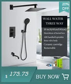 Bathroom Accessories Black Wall ABS Shower Mounting Brackets Black Shower&Spray 2 Function Handheld Sprinkler Balck 150CM Hose