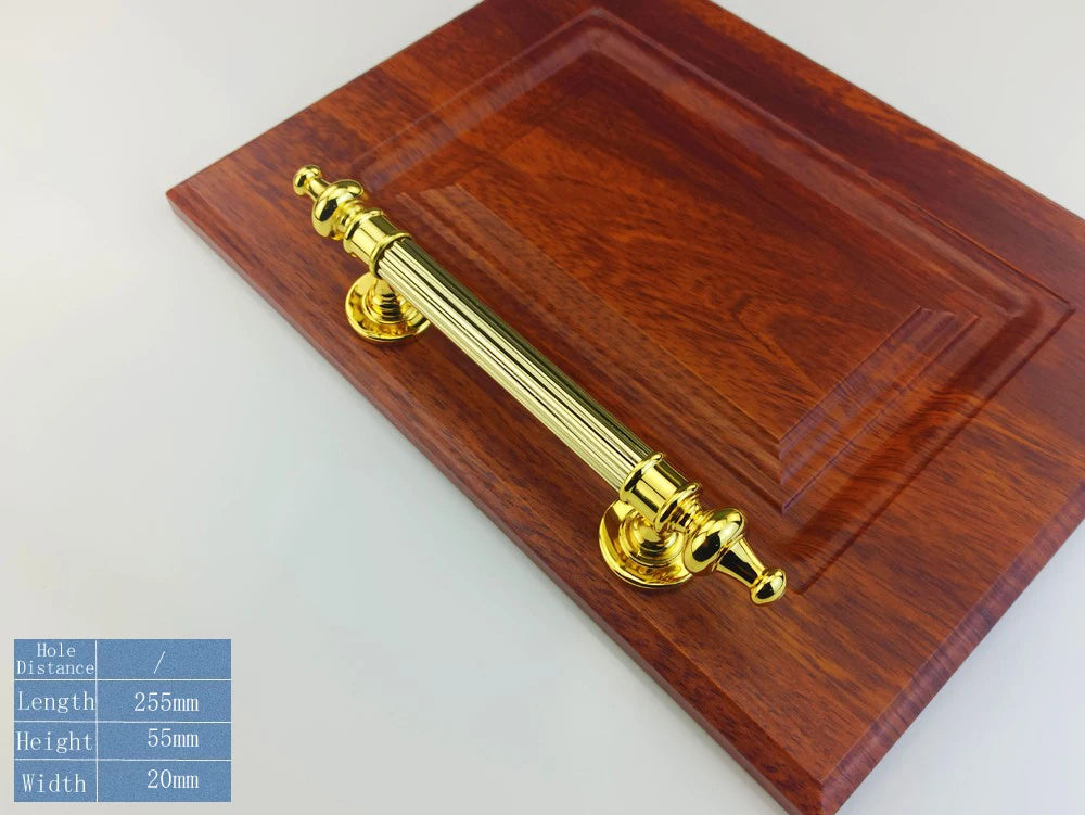 255mm/290mm/345mm Furniture Wooden Door Handle For Bathroom Bedroom Restaurant Sliding Door Handle Wardrobe Gate Pulls Handles