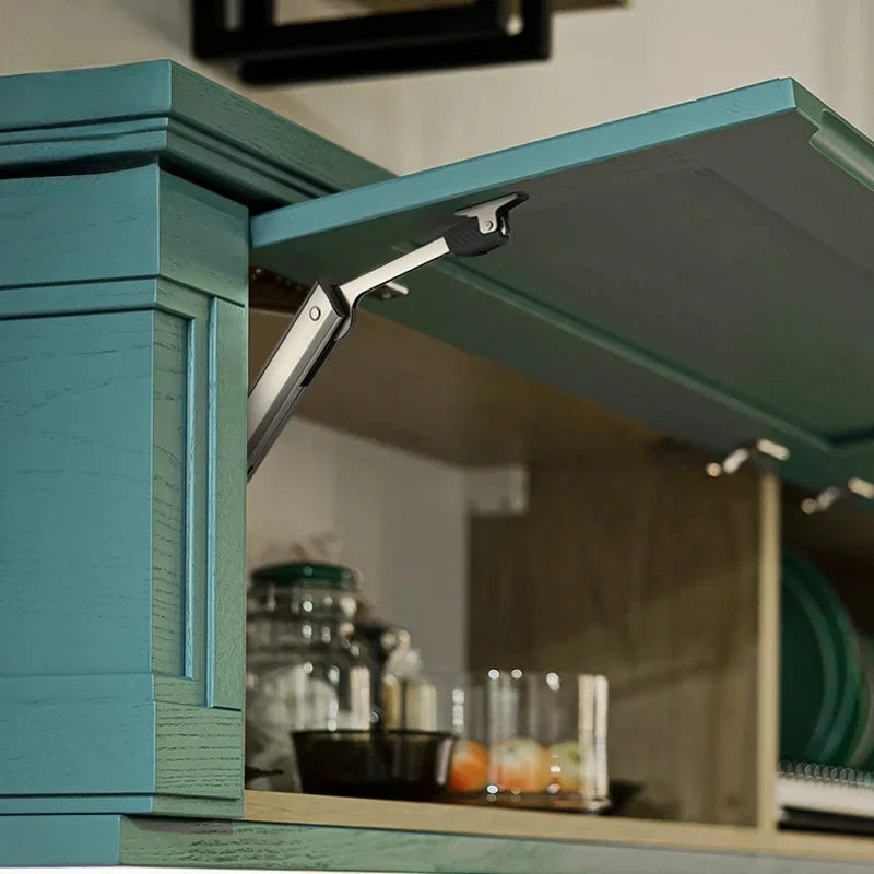 Heavy Duty Hydraulic Cabinet Hinge Randomly Stop Soft Closing Kitchen Hinges Adjustable Door Support Lift Up Door Hardware