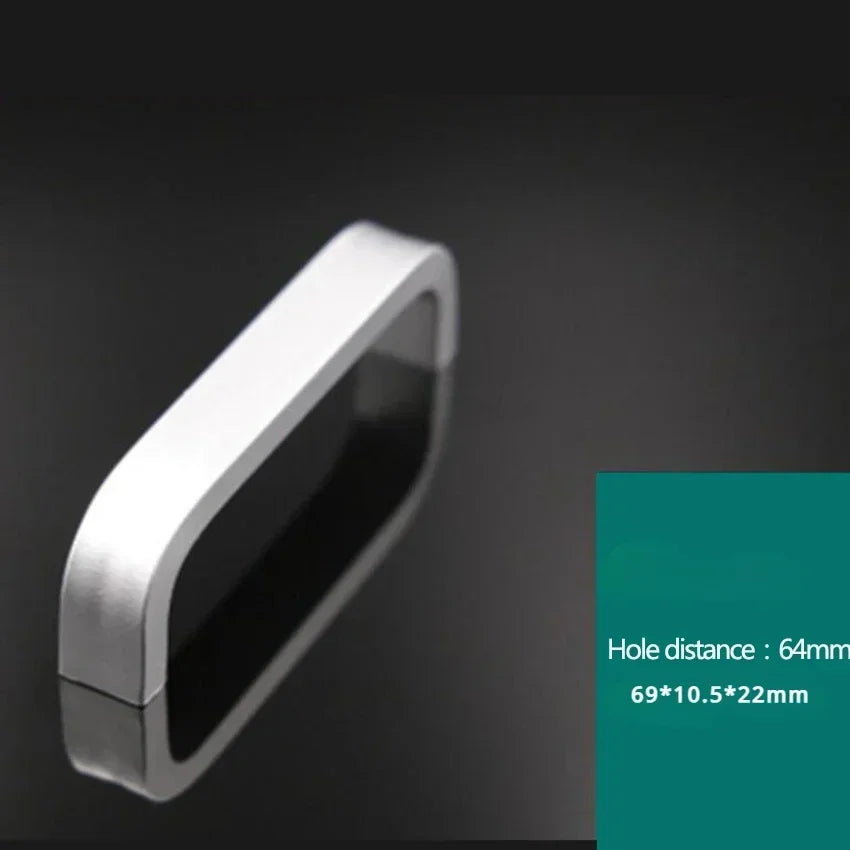 Door Handles Simple Drawer Pulls Wardrobe Closet Kitchen Cabinet Knobs and Handles for Furniture Handles and Knobs