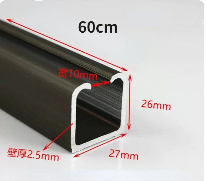 sliding door track hanging rail glass door guide mute push and pull door hanger rail Solid wood doors bathroom fold hanging door