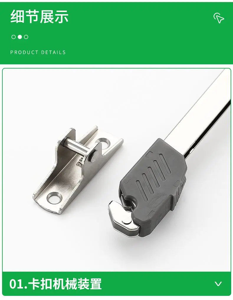 Heavy Duty Hydraulic Cabinet Hinge Randomly Stop Soft Closing Kitchen Hinges Adjustable Door Support Lift Up Door Hardware