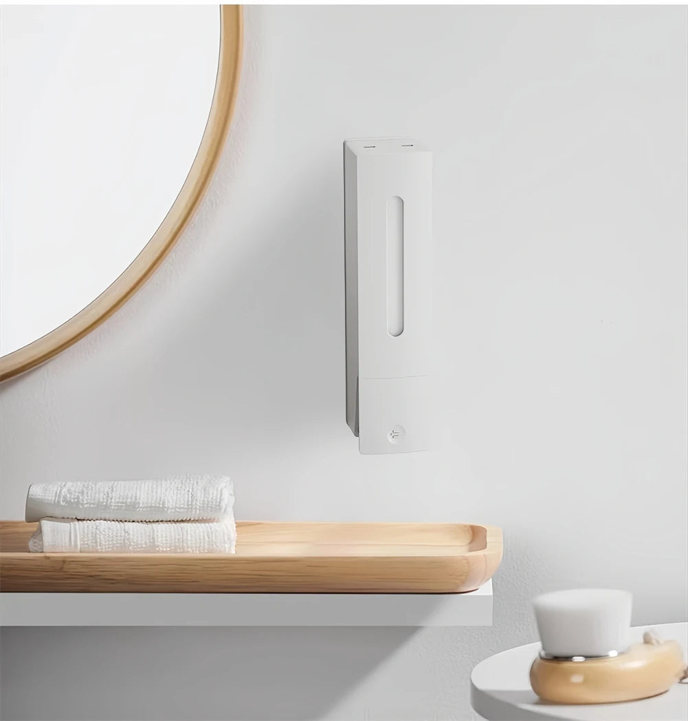 Bathroom Organization Bathroom Dispenser 265x135x65mm Easy Installation Method Upgraded Anti-slip Button Public Place Use