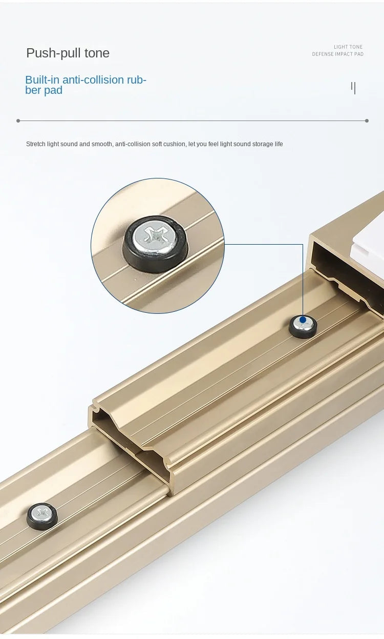 Telescopic Folding Guide Rail  Multifunctional Flat Push  Multi Section Pull-Out Cabinet  Dining Table  Drawer Slide Rail