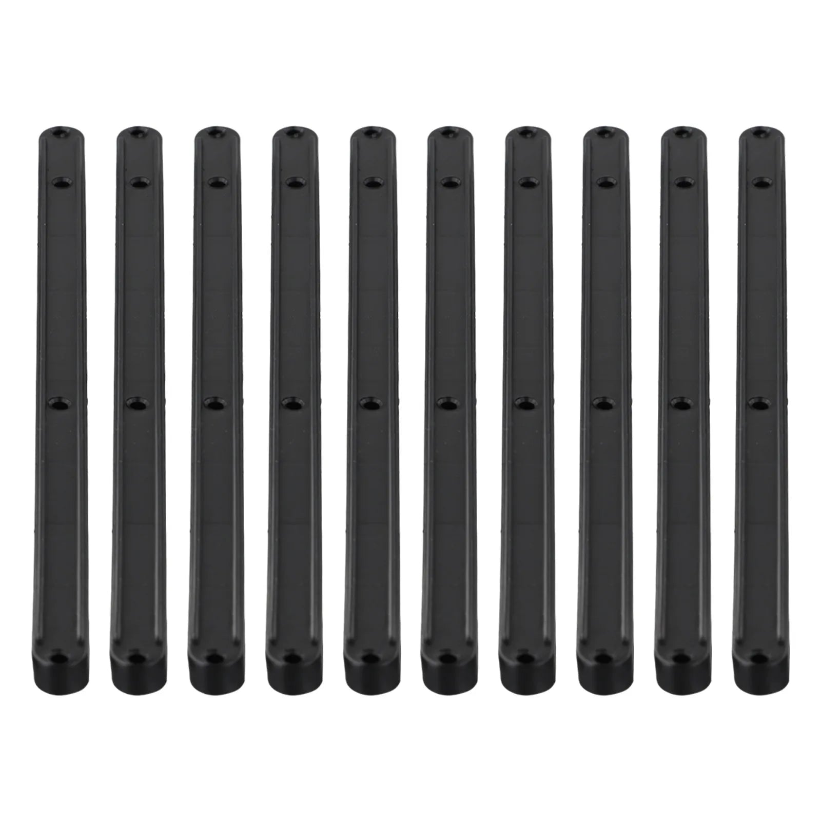 10 Pieces Plastic Drawer Slides Replacement Draw Runners 180 235 298mm Suitable for Drawers and Cabinet Grooves