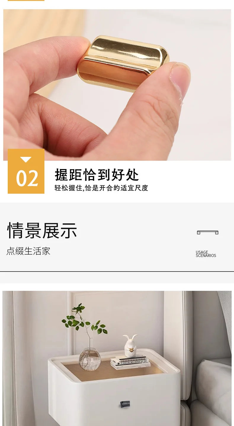 Modern Simple Kithcne Cabinet Door Handles Drawer American Wardrobe Black ABS Knobs and Handles for Furniture Single Hole