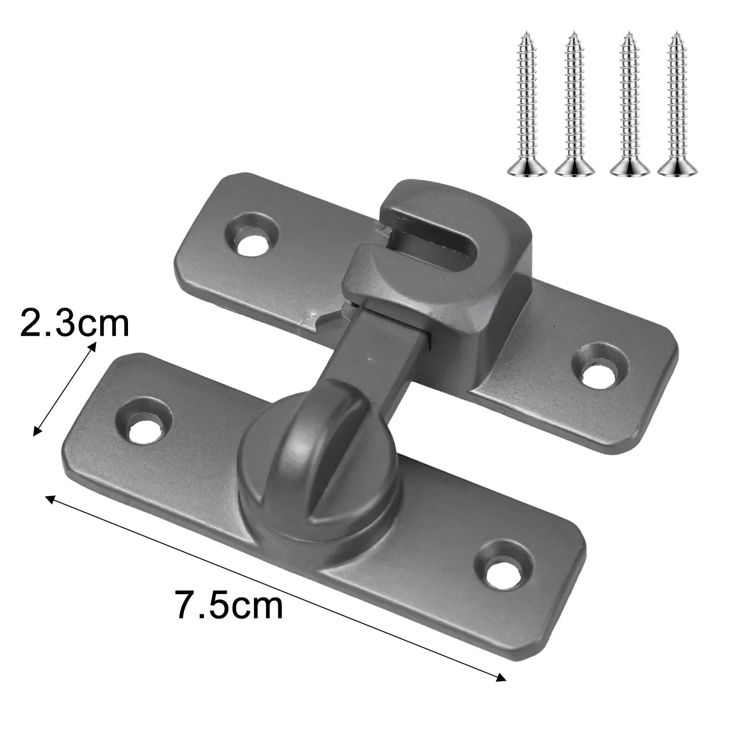 90 Degree Window Drawers Cabinet Locks Stainless Steel Hook Latch Barn Door Latch Bolt Hooks Sliding Gate Buckles Hardware