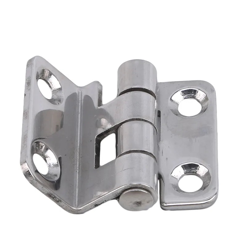 Cast Door Butt Hinges Four-section Stainless Steel Precision Casting Hinge For Yacht Furniture Doors Accessories