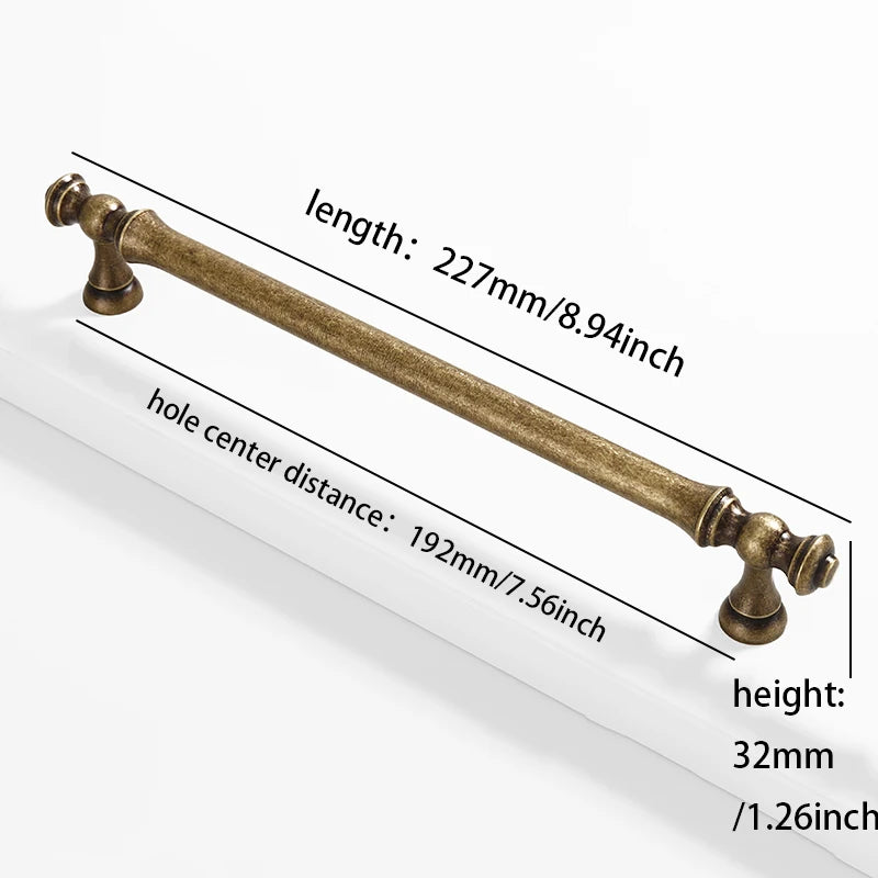 Furniture handles for kitchen cabinets, dressing table drawers, and wardrobes, durable and suitable for home decoration