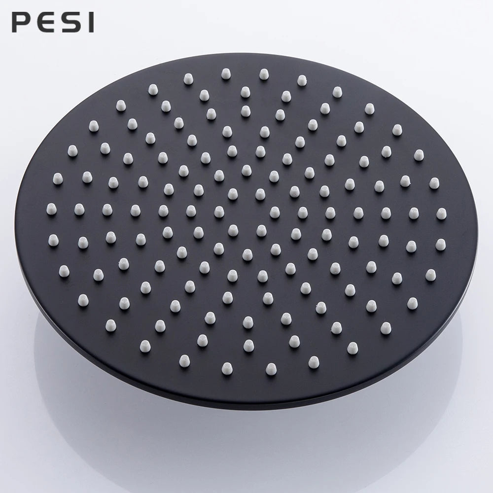 Stainless Steel Shower Head 10 Inch Magic Rainfall Bath Head Ceiling Wall Mounted Bathroom Accessories Water Save For Shower