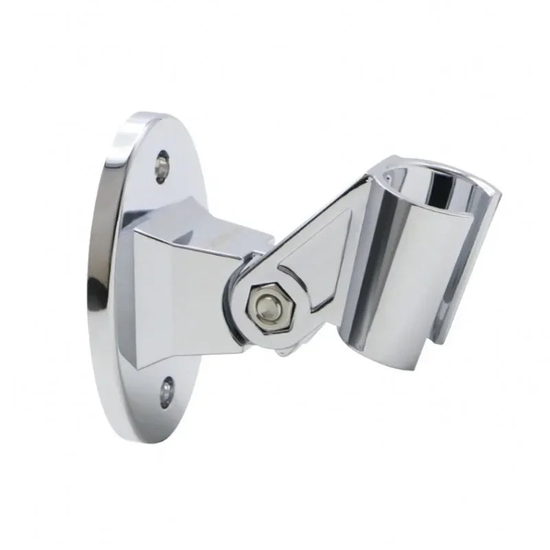ABS Shower Head Holder Wall Mounted Shower Rack Self-adhesive Adjustable Rotatable Handheld Bracket Bathroom Accessories