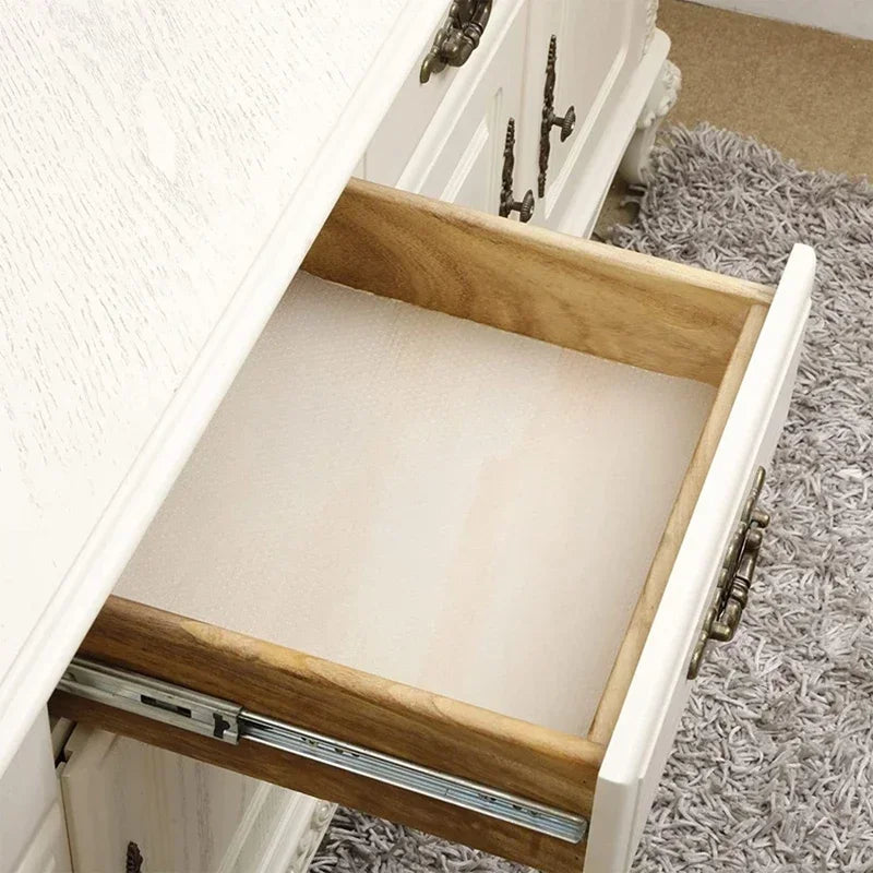 Drawer mat,shelf mat, non-slip waterproof wardrobe placemat,table mat,paper cabinet mat,kitchen drawer mat 30/45/50/60 * 150CM
