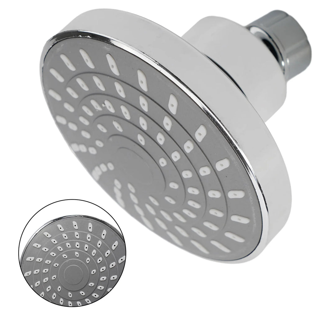 Shower Head Sprayer Adjustable Rainfall Wall-Mounted Bathroom Fixture Faucet Top Nozzle Single Head Bathhouse Hotel Shower New