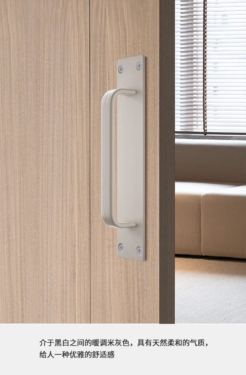 WV No-drill door handle aluminum alloy small handle for wooden doors windows, sliding doors, glass sliding doors cabinet drawers