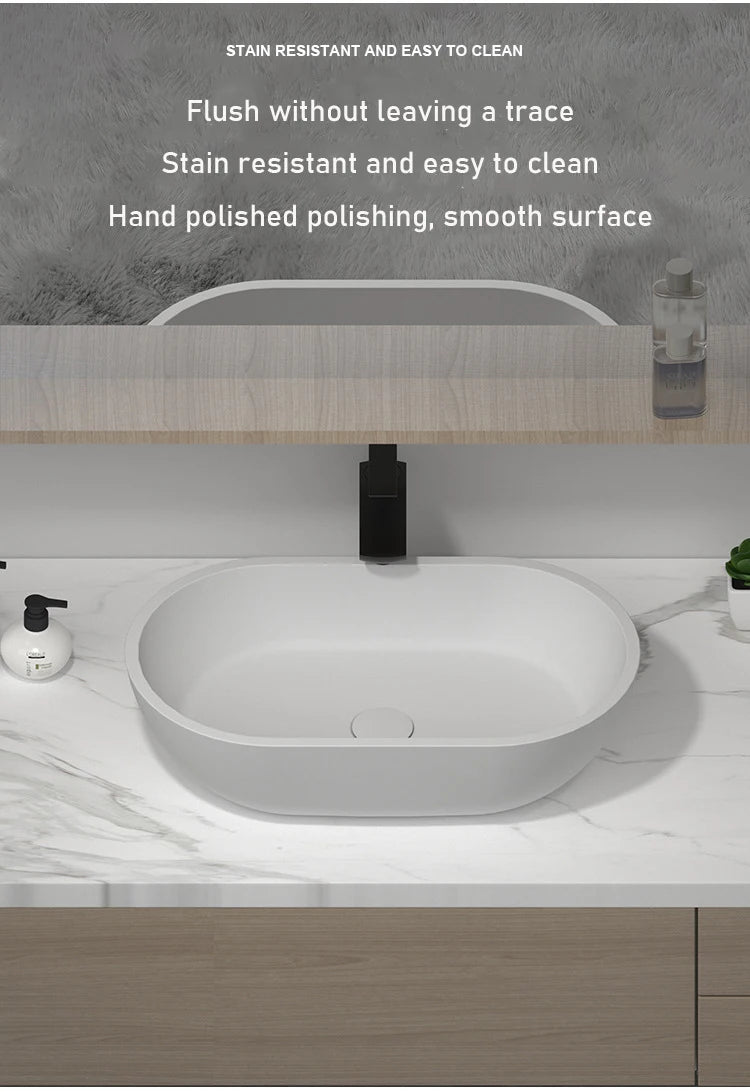 Bathroom Cabinet With Wash Basin/Sink/Mirror
