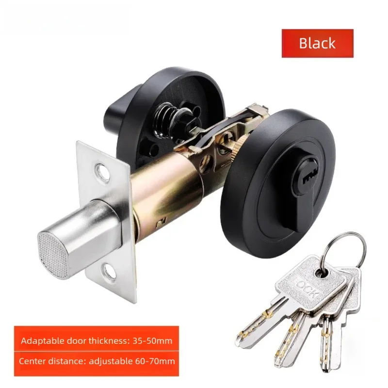Hidden door lock; concealed lock; wooden door lock; single and double-sided lock; bedroom door lock; hallway lock; auxiliary ind