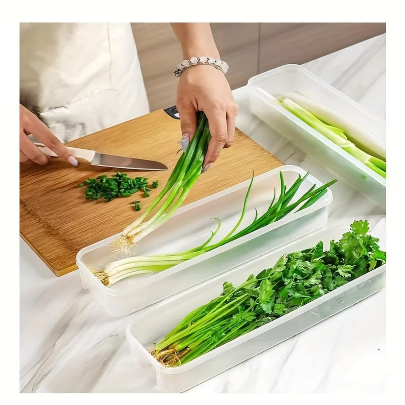 Refrigerator fresh-keeping storage box, fresh-keeping artifact,Small Food Preservation Boxes,Transparent Sealed Storage Box