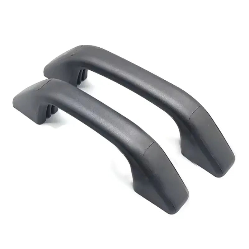 1/2X 175mm Grab Pull Door Handles With Hole Covers Trailer Caravan Motorhome Van Exterior Door Handles Parts Car Accessories