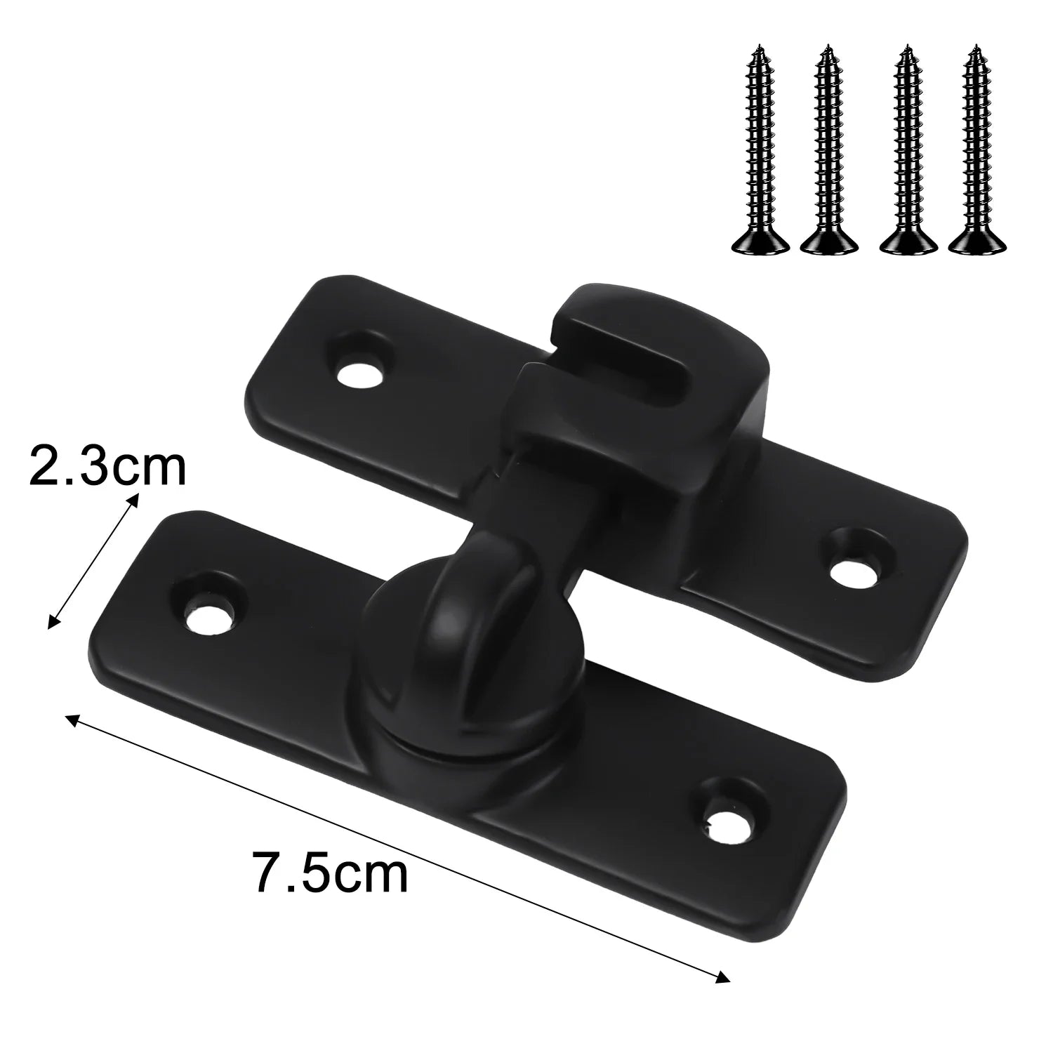 90 Degree Window Drawers Cabinet Locks Stainless Steel Hook Latch Barn Door Latch Bolt Hooks Sliding Gate Buckles Hardware