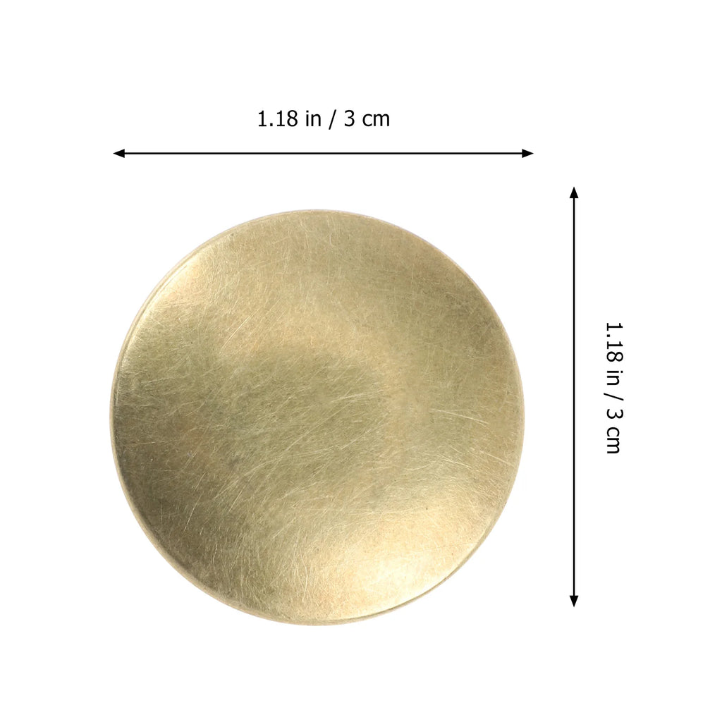 12Pcs Kitchen Cabinet Handles Brass Drawer Small Knobs Door Cupboard Wardrobe Drawer Door Knobs Cupboard Cabinet Pull Handles