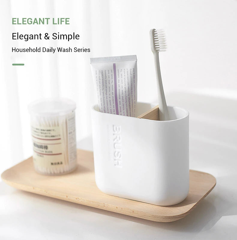 Bathroom Accessories Set Designer Soap Lotion Dispenser Toothbrush Holder Soap Dish Tumbler or wood Bottle Cup Black/White/gray