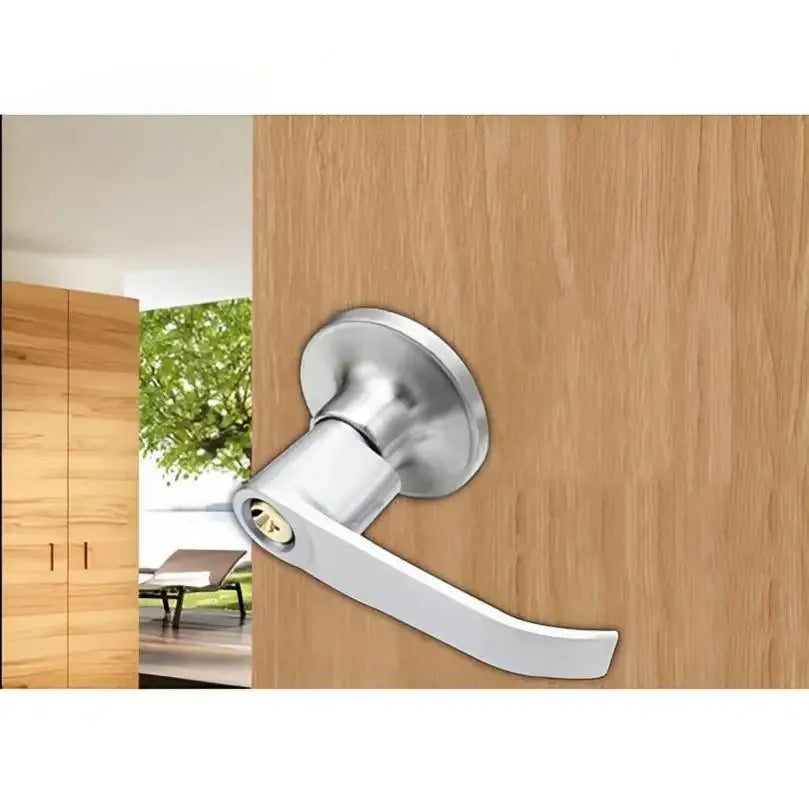 Door Handle Lock Round Entry Security Privacy Sliding Front Doors Entrance Keyed Locks for Bedroom Living Room Household