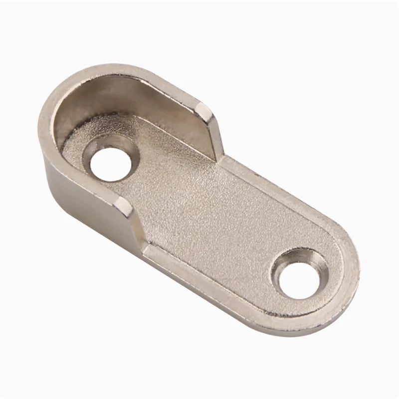 2/4/PCS Wardrobe Clothes Tube Support Closet Rod Pole End Bracket Thickening Holder Cupboard Hardware Furniture Accessories